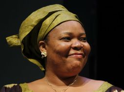 La activista liberiana Leymah Gbowee agradeció el reconocimiento y aseguró que continuará su trabajo pacífico. REUTERS  /