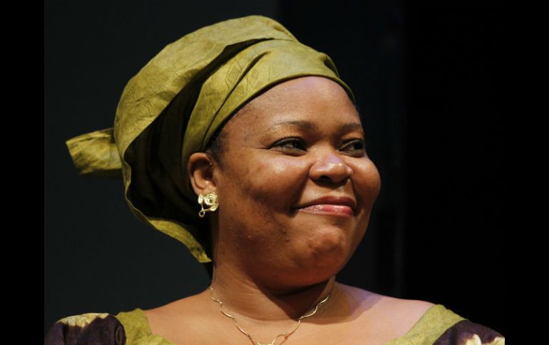 La activista liberiana Leymah Gbowee agradeció el reconocimiento y aseguró que continuará su trabajo pacífico. REUTERS  /