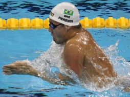 La delegación brasieleña espera obtener preseas de oro en la natación. EFE  /