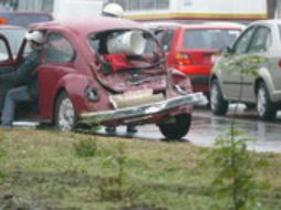 Los accidentes viales constituyen la segunda causa de orfandad y discapacidad total. ARCHIVO  /