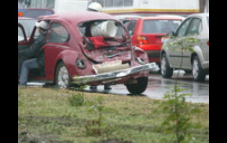 Los accidentes viales constituyen la segunda causa de orfandad y discapacidad total. ARCHIVO  /