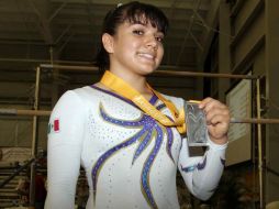 Alexa Moreno se alista para tomar parte en los Juegos Panamericanos de Guadalajara 2011. MEXSPORT  /