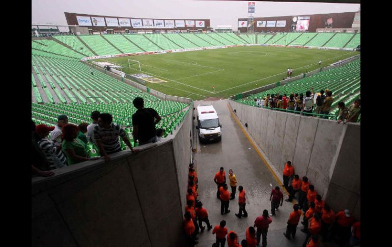 Se asegurará el exterior y el interior del estadio Corona. MEXSPORT  /