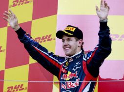 Sebastian Vettel se coronó en el Gran Premio de Japón. EFE  /