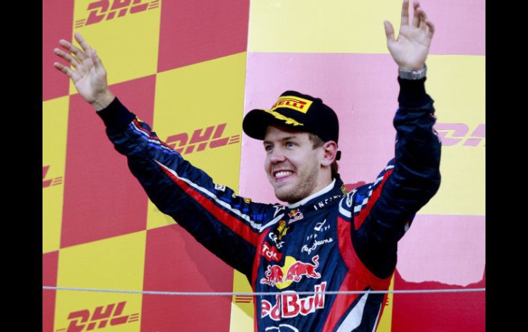 Sebastian Vettel se coronó en el Gran Premio de Japón. EFE  /