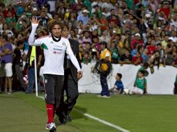 Memo Ochoa mantendrá concentrado con el tricolor para seguir con sus trabajos de recuperación. MEXSPORT  /