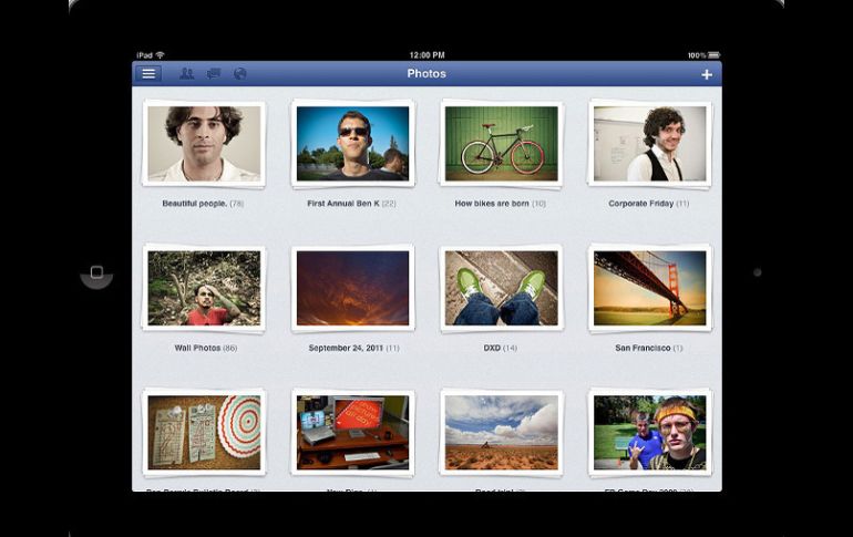 La nueva versión de Facebook para las populares tabletas iPad era un rumor desde hace meses. AP  /