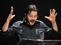 El actor Diego Luna durante la segunda edición de 'Hay Festival' en Xalapa. EFE  /