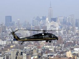 El helicóptero Black Hawk cuenta con el más avanzado equipo de vigilancia estratégica. ARCHIVO  /