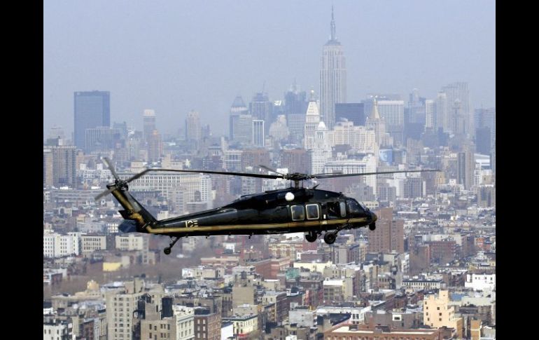 El helicóptero Black Hawk cuenta con el más avanzado equipo de vigilancia estratégica. ARCHIVO  /