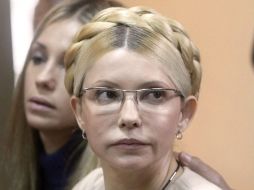 Este martes, Yúlia Timoshenko fue declarada culpable del delito de abuso de poder. EFE  /