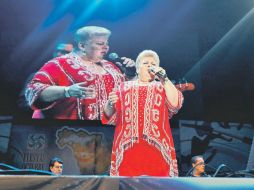 Paquita la del Barrio deleita a su público en el Auditorio Benito Juárez.  /