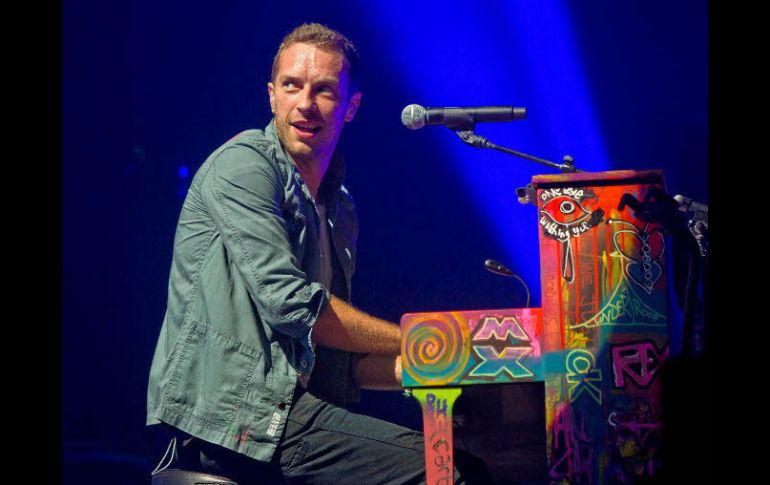 Coldplay, banda liderada por Chris Brown, compartirá escenario con Red Hot Chili Peppers y LMFAO. AP  /