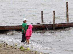 El Lago permaneció con un almacenamiento de cinco mil 24 millones de metros cúbicos y 63.62 por ciento de su capacidad.  /