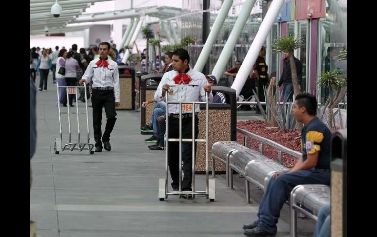 Entre los arreglos al aeropuerto, implementaron equipo de rayos X para la revisión del equipaje documentado.  /