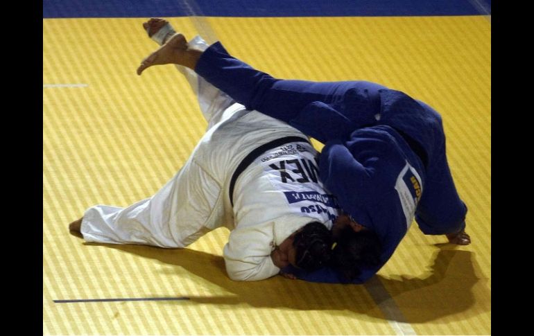 La judoca mexicana, Vanessa Zambotti dice que está emocionada por empezar a competir. ARCHIVO  /