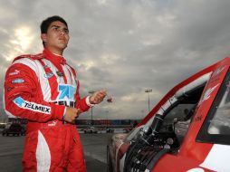 El piloto tapatío de Escudería Telmex efectuará una sesión de 50 vueltas en la pista Rockingham Speedway, en Carolina del Norte. GETTY  /