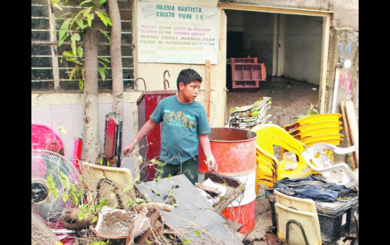 Afectados por las inundaciones del pasado 13 de julio en la Colonia La Martinica, actualmente rentan casa con ayuda del municipio.  /