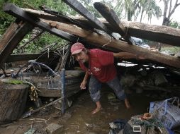 Estiman que durante los próximos días la permanencia en los albergues se mantenga constante mientras baja el nivel del agua. AP  /