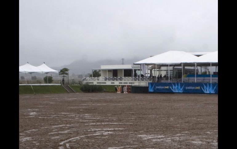 A pesar de las lluvias que habían amenazado el inicio de los JP 2011, las instalaciones han sido revisadas. ARCHIVO  /