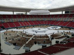 Panorámica del Estadio Omnilife.  /