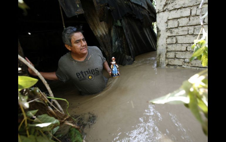 La Segob emitió la declaratoria de desastre natural al Estado de Colima por el nivel de los daños. AP  /