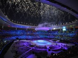 La ceremonia de inauguración de los Juegos Panamericanos de Guadalajara 2011. AFP  /