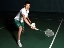 El mexicano Job Castillo es esperanza de medalla para el bádminton mexicano.MEXSPORT  /