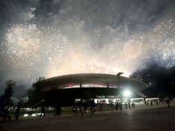 El Estadio Omnilife durante la inauguración.  /