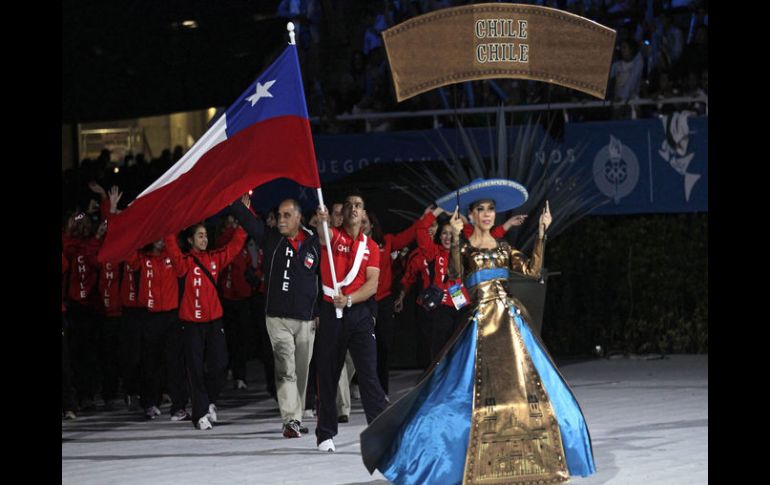 Los chilenos cuentan con más de 300 atletas en los Juegos Panamericanos Guadalajara 2011.AP  /