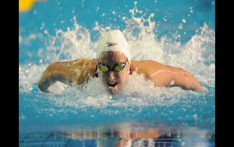 Claire Donahue bate récord panamericano. AFP  /