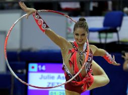 Cynthia Valdez se quedó a pocas milésimas de la medalla de oro. EFE  /