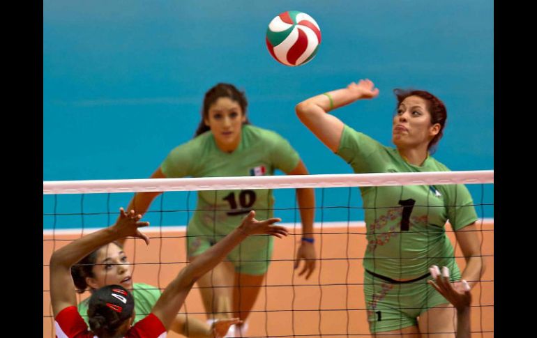 Las mexicanas fueron remontadas. MEXSPORT  /