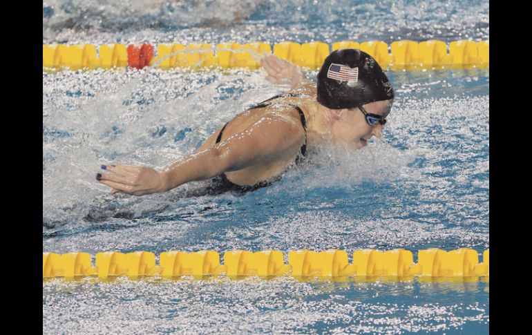 ''Estoy muy emocionada, romper el récord fue algo inesperado'', dijo Clair Donahue al término de la competencia.  /