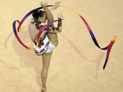 Actuará nuevamente la medallista de bronce del All-Around individual, la brasileña Angelica Kvieczynski. REUTERS  /