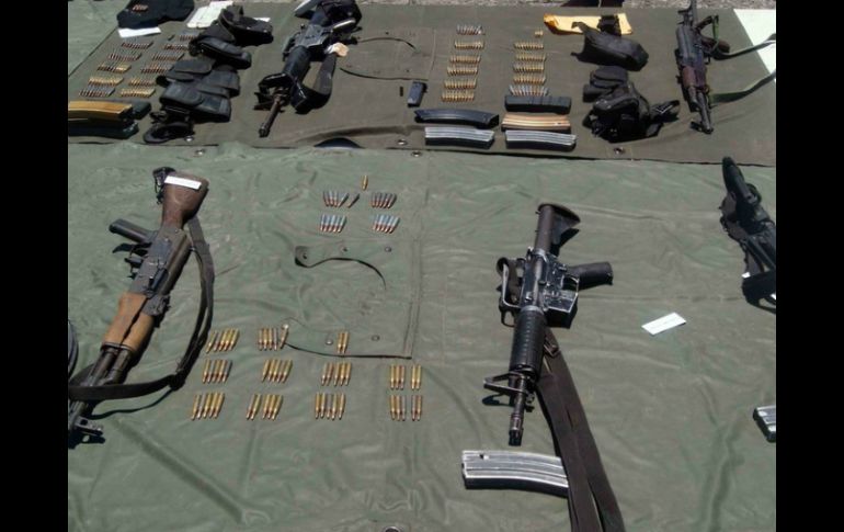 En el operativo se permitió el traslado ilegal de armas a México. EL UNIVERSAL  /