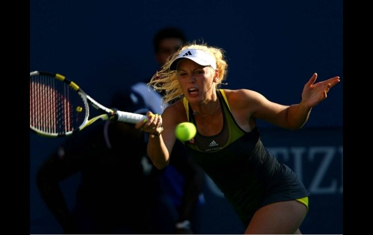 En la fotografía, Caroline Wozniacki, tenista que se mantiene líder en las posiciones de vanguardia en el ranking de la WTA. MEXSPORT  /