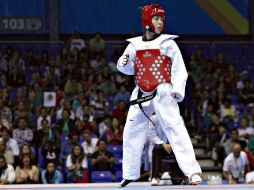 Acosta, durante el torneo. MEXSPORT  /