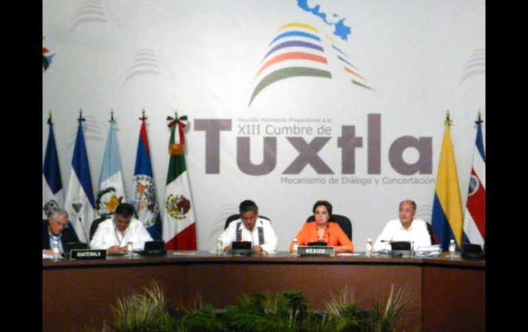 Patricia Espinosa encabezó la Reunión Ministerial Preparatoria de la XIII Cumbre de Jefes de Estado. EL UNIVERSAL  /