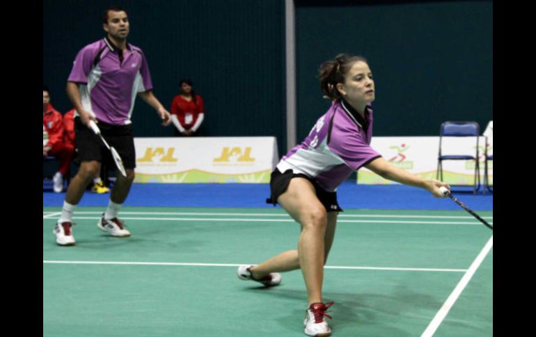 La peruana Claudia Rivero cerca estuvo cerca de ganar sus tres partidos del día. MEXSPORT  /