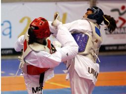 Guadalupe Ruiz pasó a cuartos de final gracias a su velocidad y perspicacia. MEXSPORT  /