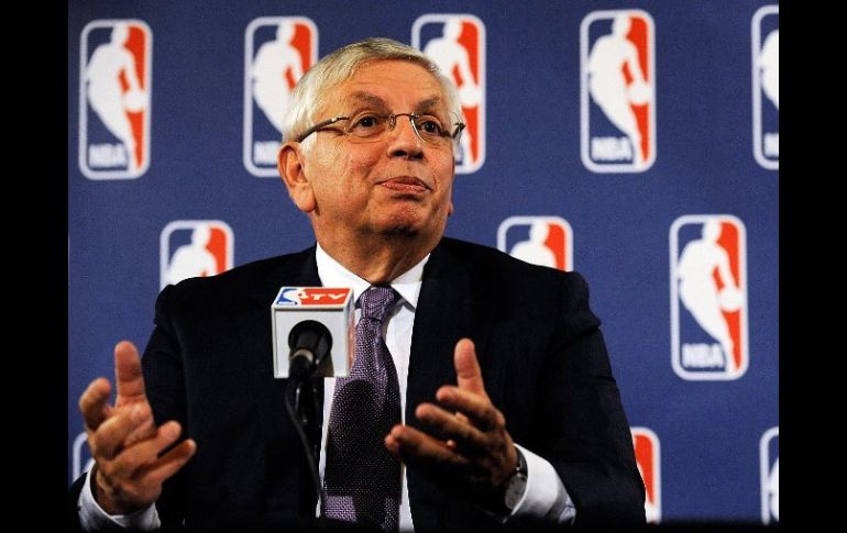 David Stern, comisionado de la NBA. AFP  /