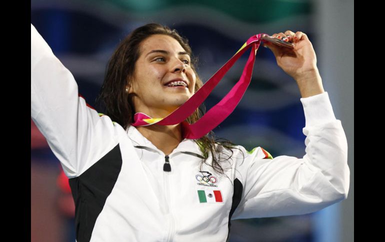 La nadadora capitalina, Fernanda González, logró su segunda medalla de bronce. REUTERS  /