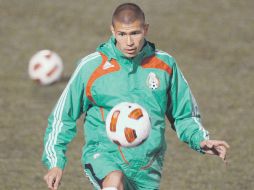 El mediocampista rojiblanco Jorge Enríquez, pieza clave del Tricolor Panamericano.  /