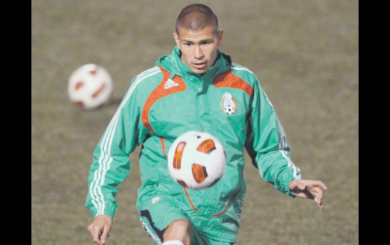 El mediocampista rojiblanco Jorge Enríquez, pieza clave del Tricolor Panamericano.  /