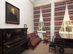 En la imagen, sala de música en la casa alemana del compositor Franz Liszt, la cual actualmente se encuentra abierta como museo. EFE  /