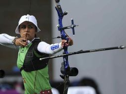 Aida Roman, tiradora mexicana ya tiene un lugar en el podio medallero. MEXSPORT  /