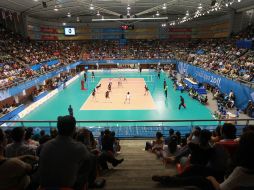 El escenario de voleibol de sala demostró ser uno de los favoritos.  /