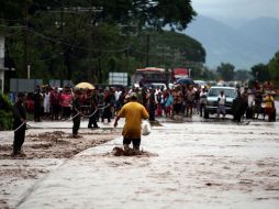 El huracán Jova azotó la Costa de Jalisco la semana pasada.  /