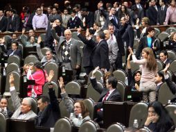 La Cámara de Diputados aprobó este jueves la Ley de Ingresos de la Federación para 2012 con 328 votos a favor. EL UNIVERSAL  /